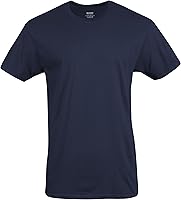 Vista 4 de Gildan Camisetas de Cuello Redondo para Hombre, Paquete Múltiple, Estilo G1100