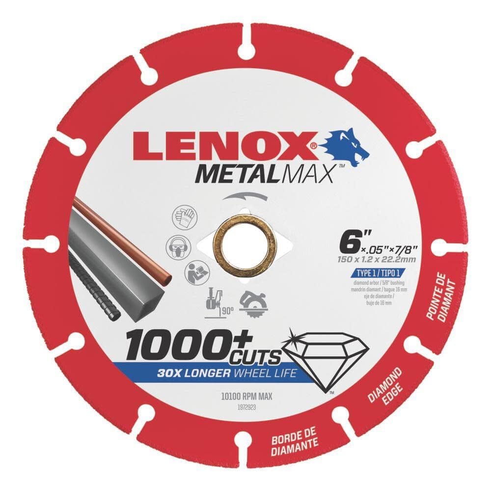 LENOX Tools Schneidrad, Diamantkante, 15,2 cm (1972923)
