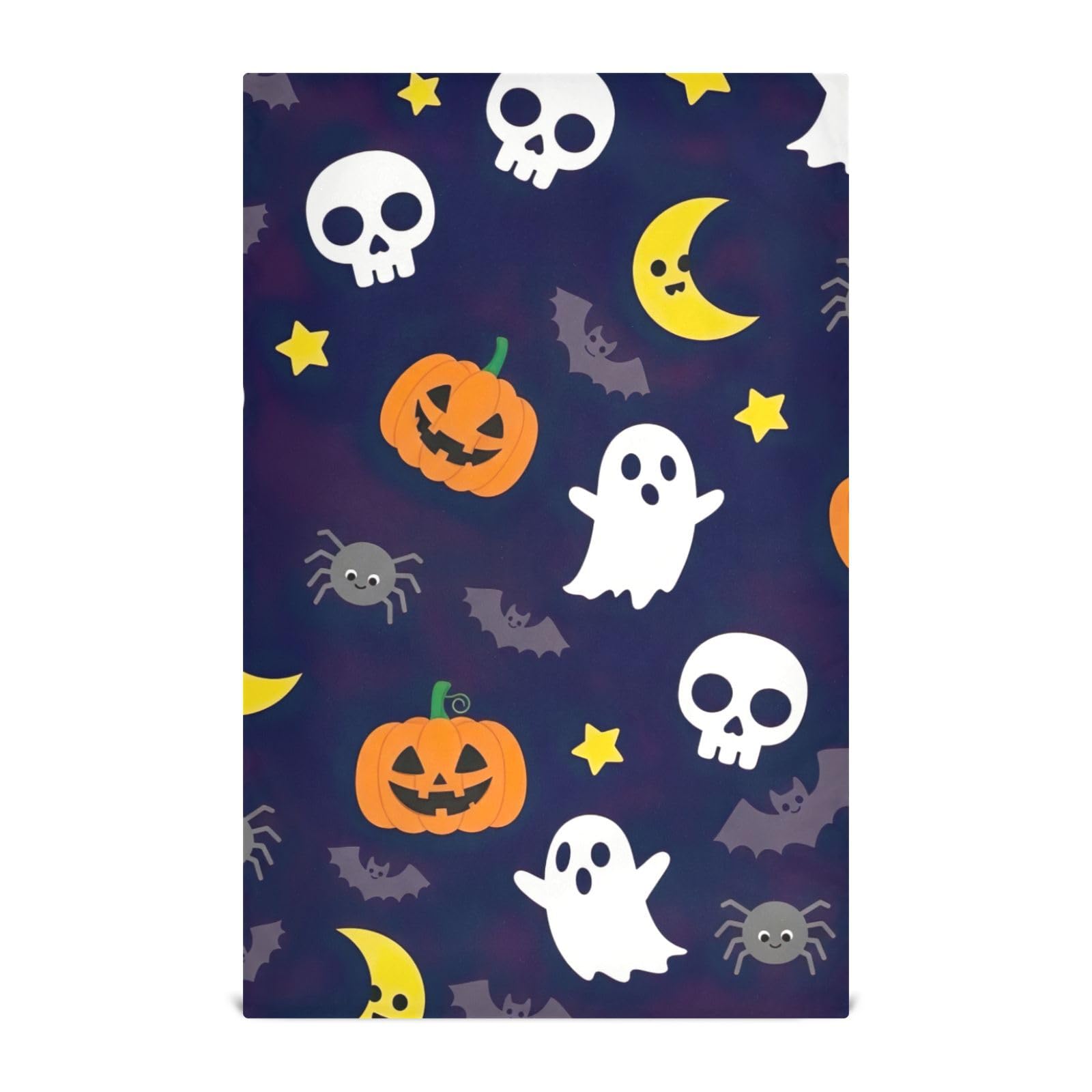 Torchon Halloween coton lot de 6 essuie-mains de cuisine décoratifs GAIREG