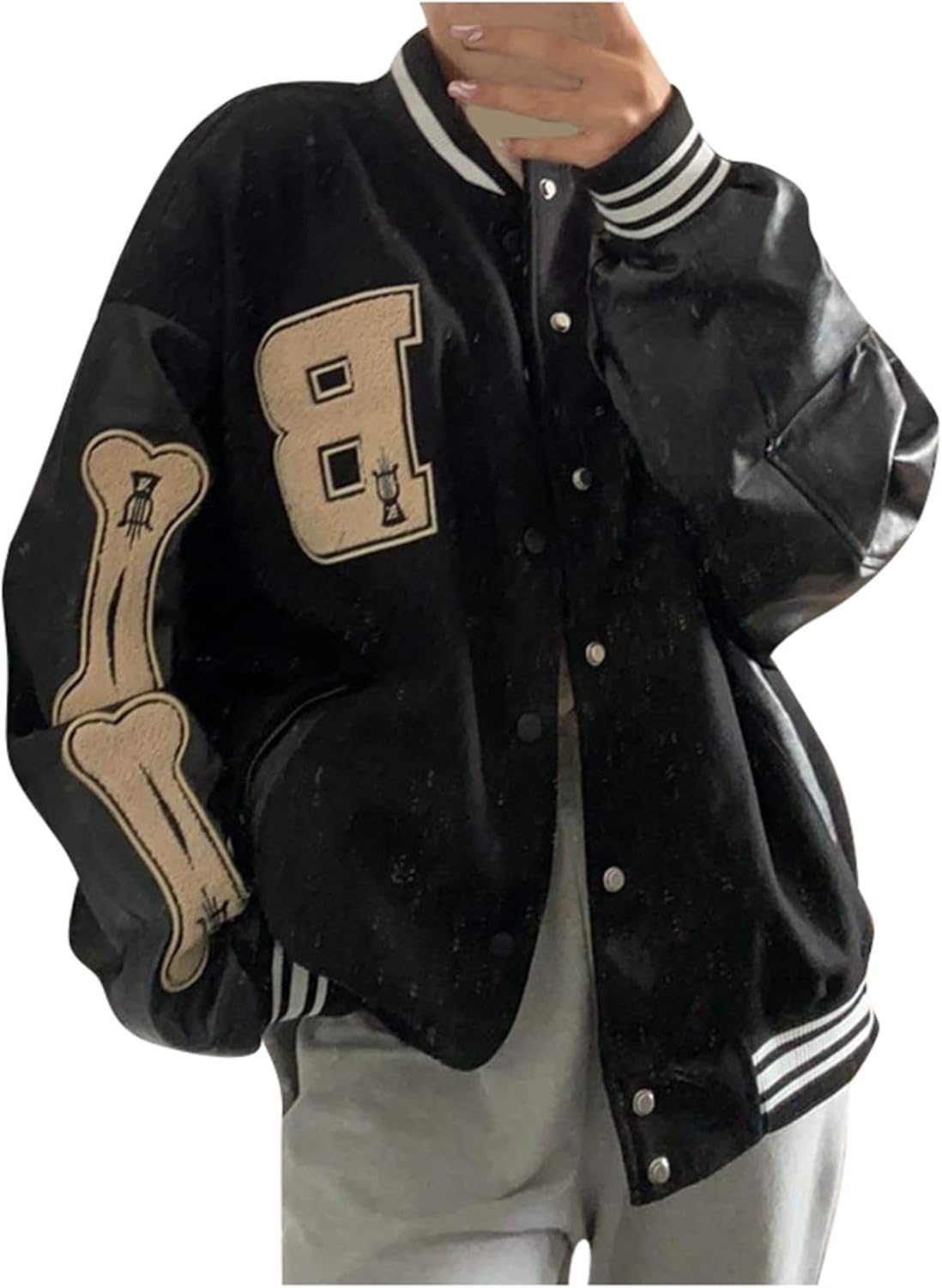 PTOLOCIF Women's Baseball Caots,2024 Trendy Button Down