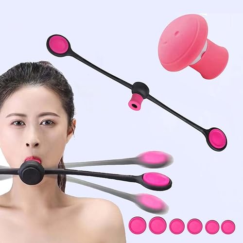 Ejercitador de mandíbula para hombres y mujeres, yoga facial, levantamiento de cara, en forma de V, doble mentón, mandíbula más delgado, potente