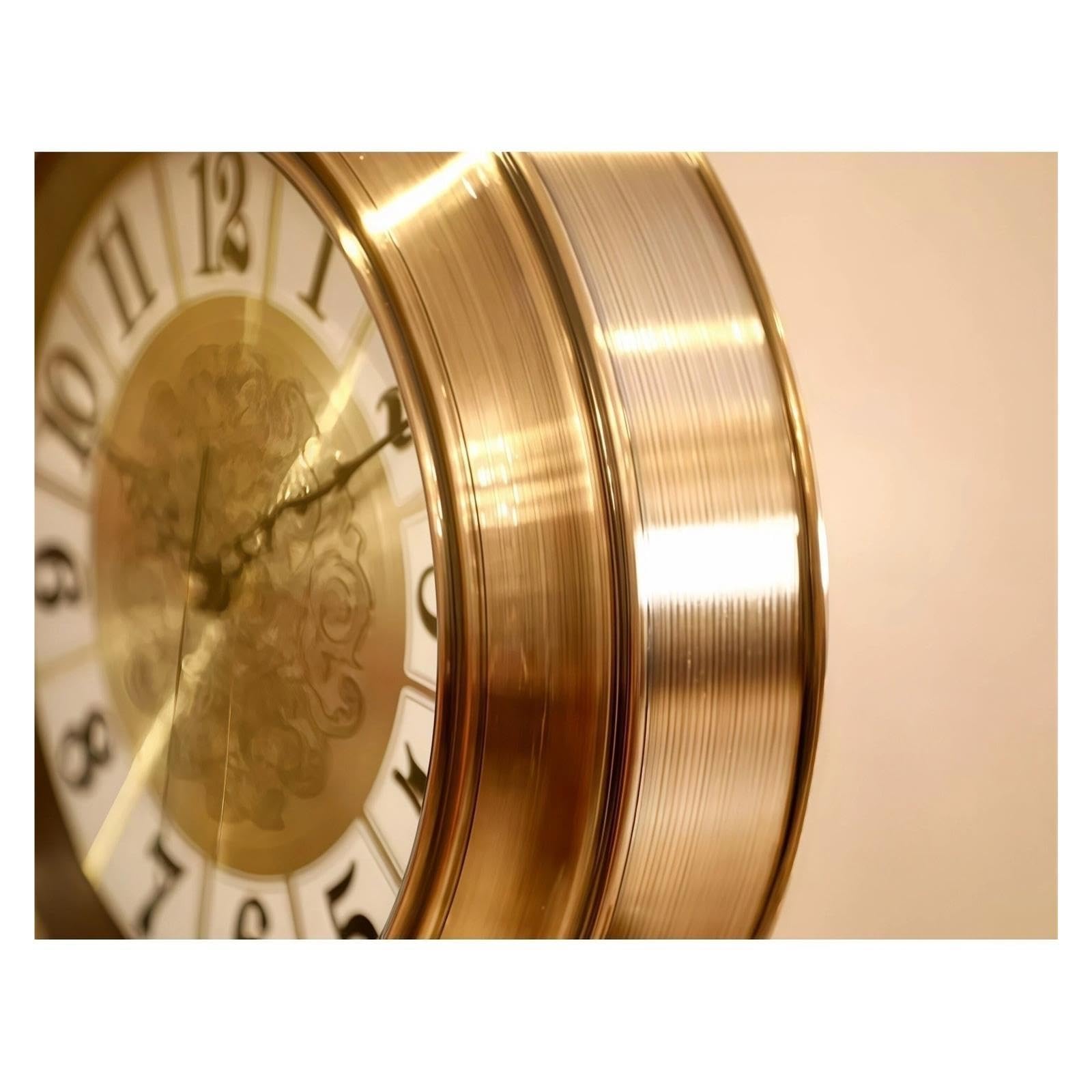 Reloj de Abuelo Reloj de pie de Metal con péndulo Europeo