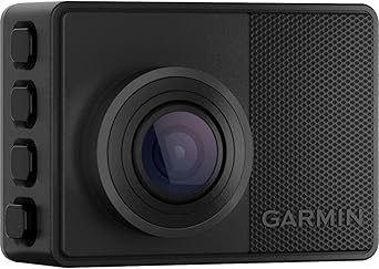 Garmin Dash Cam 67W, 1440p and Extra-Wide 180-degree FOV, Monitor Your Vehicle While Away w/New Connected Features, Voice Control, Compact and Discreet, Includes Memory Card - 010-02505-05