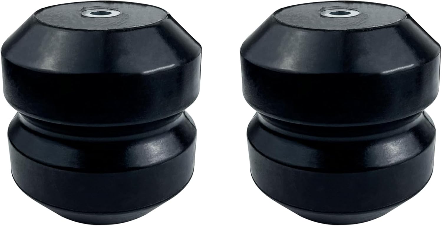 1Pair Rear Rubber Helper Springs Kit TORTUN4 Compatible with Toyota Tundra 2000-2021 Tacoma 2WD 2016-2023 Tacoma 4WD 2005-2023 Tacoma Pre-Runner 2WD 2005-2016 Helper Suspension Bump Stops
