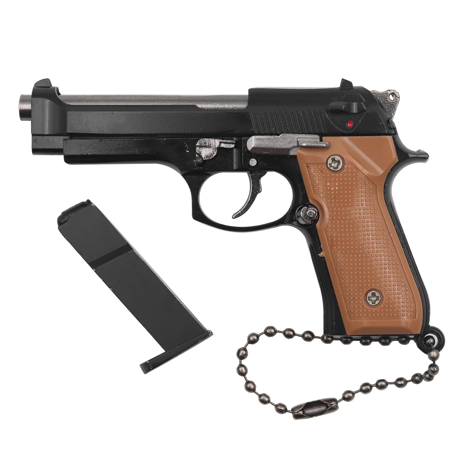 Zhongren Tactical Keychain 1:3 Pistol with Moving Parts, Realistic