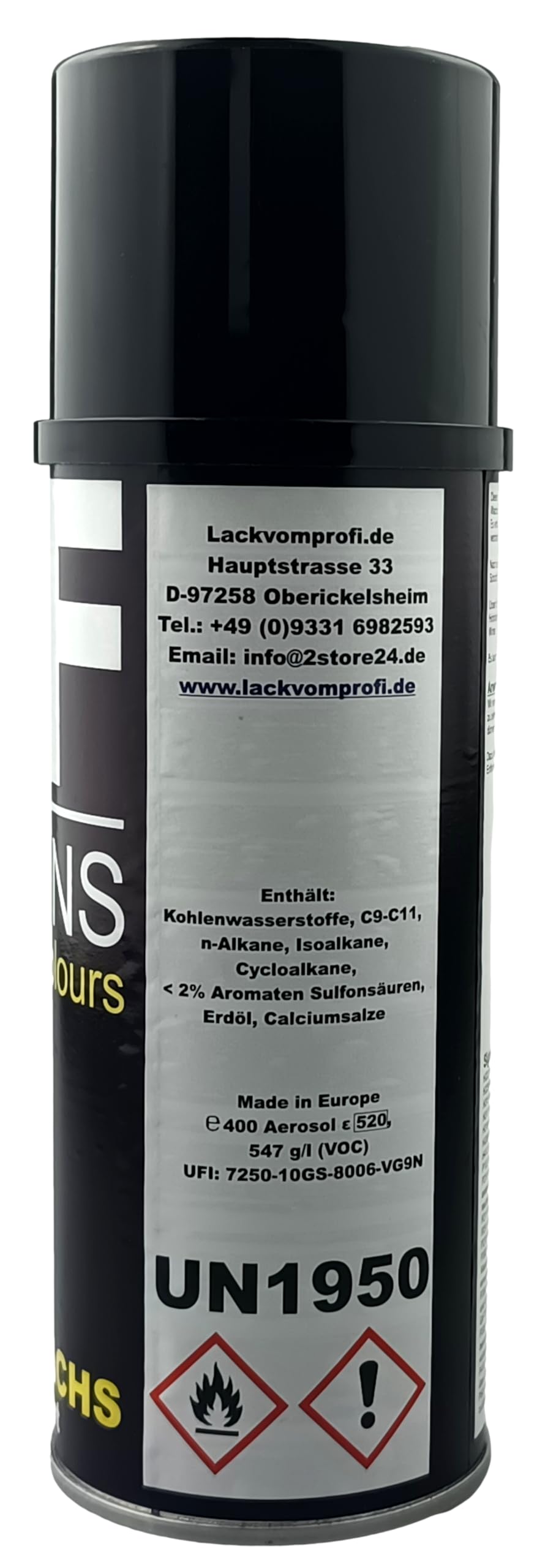 Alex Flittner Designs Cera protettiva trasparente – Premium protezione sottoscocca per auto, moto e parti metalliche, bomboletta spray 3 x 400 ml, protezione a lungo termine contro corrosione, umidità