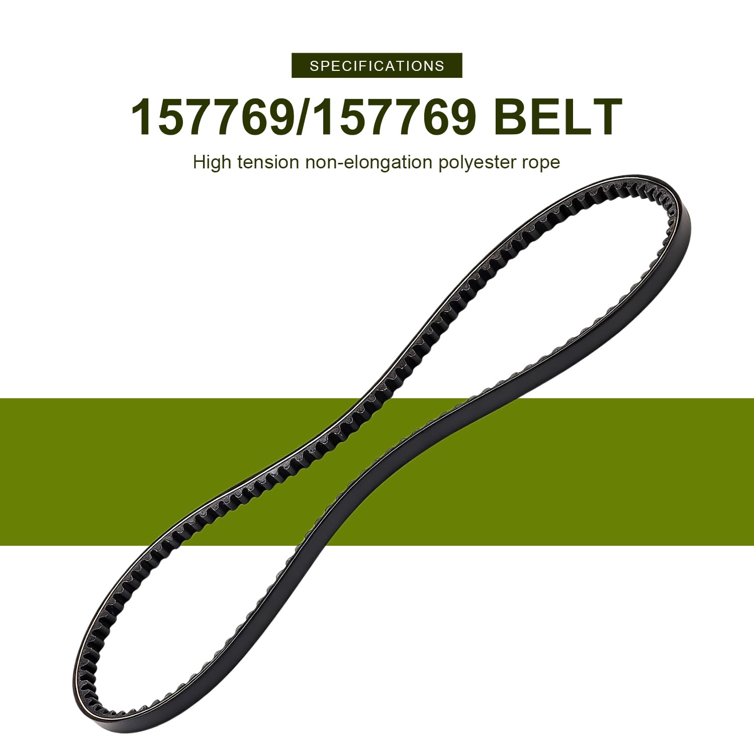 Amazon.com : Honoyam 157769 Drive Belt 3/8
