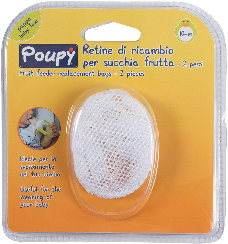 Poupy Retina succhiafrutta in nylon senza BPA per bambini