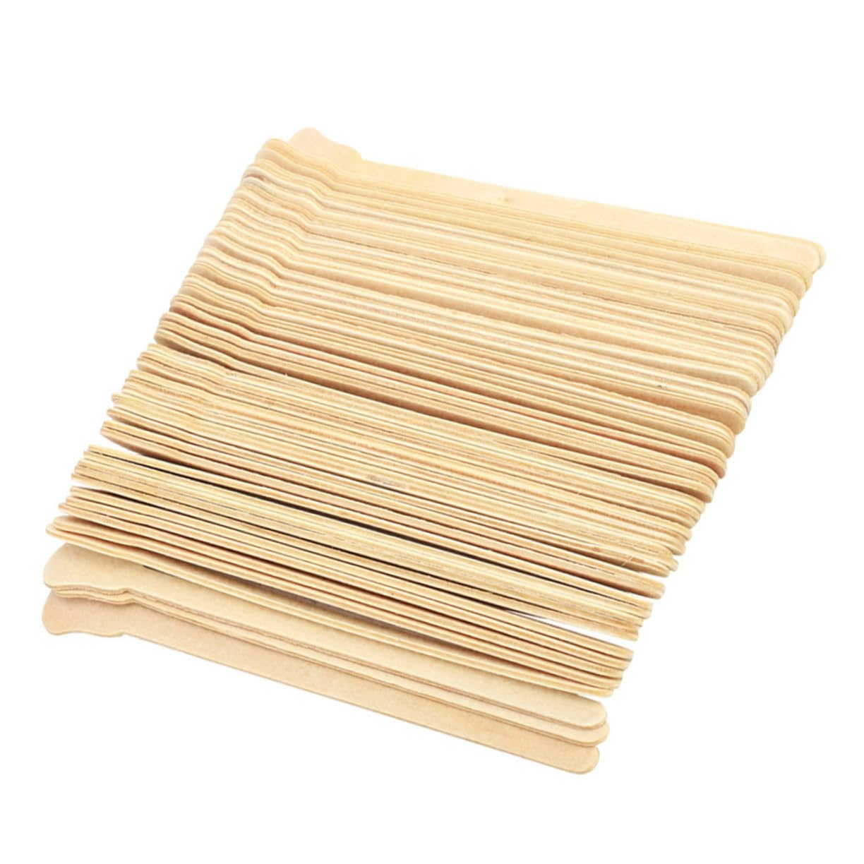 100pcs Disposable Wooden Wax Mixing Sticks for Hair Removal Waxing Spatulas for Sensitive Skin for DIY Waxing Kits and Salons