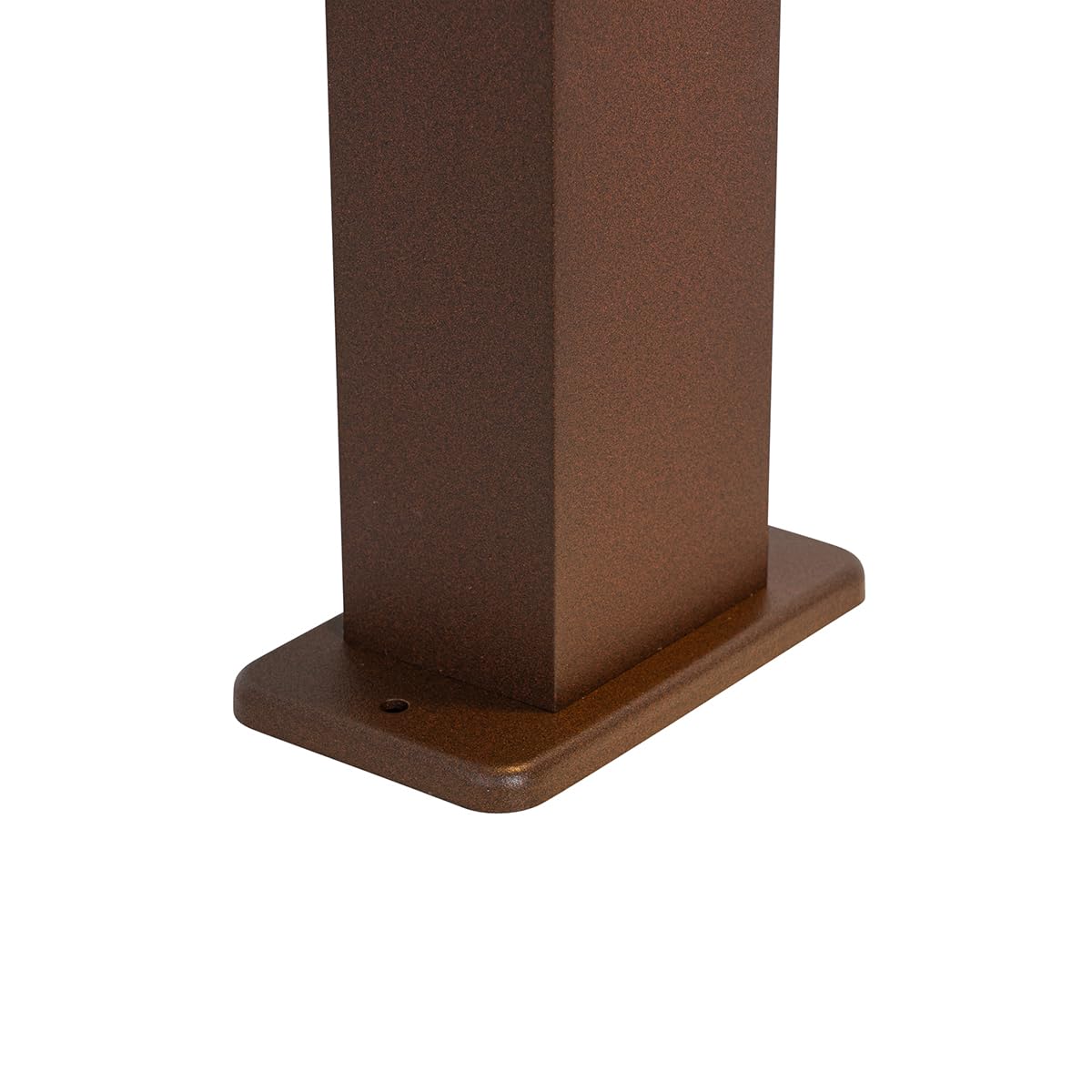 QAZQA baleno - Lampe sur pied extérieur Moderne - 1 lumière - L 153 mm - Brun rouille - Rustique,Moderne - Éclairage extérieur