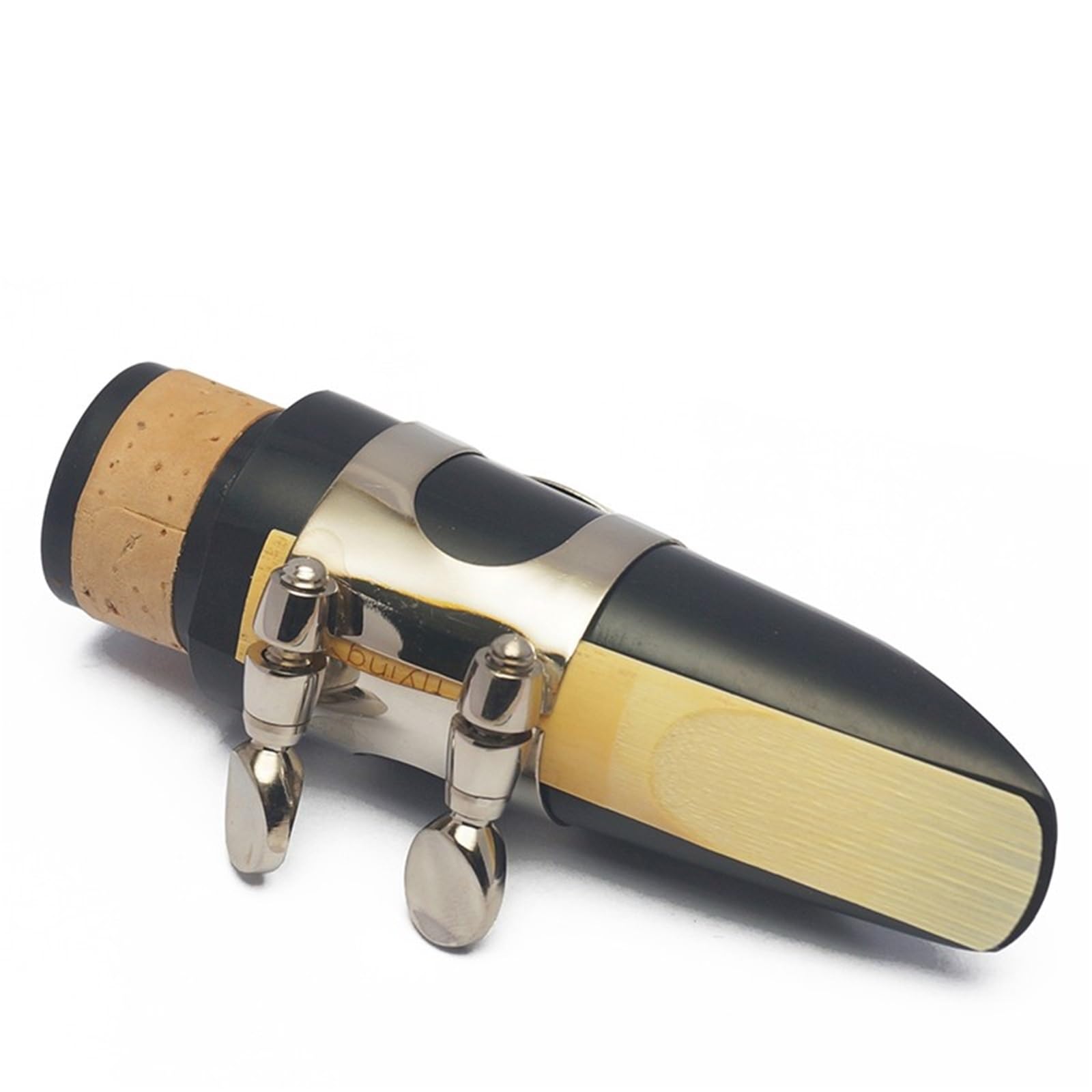 Piezas de repuesto para clarinete Boquilla de plástico para clarinete simple en si bemol, boquilla original, juego de 4 boquillas(Set)