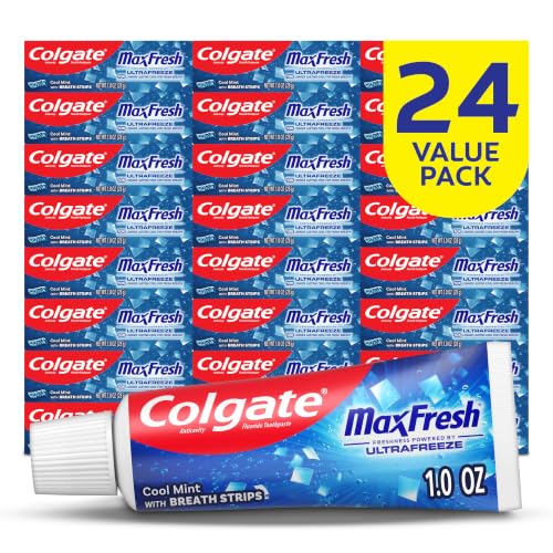 Colgate MaxFresh Cool Mint Travel Toothpaste