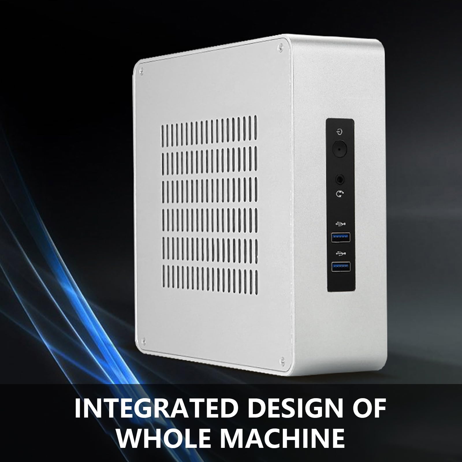 ITX - Case per computer, server, alimentatore di rete da gioco, controllo industriale TA65 facile da usare, alloggiamento HTPC per apparecchiature domestiche, case computer per ufficio domestico