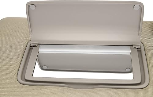 Miniatura 6 de Gator Parts - Visera solar lateral del pasajero derecho con luz compatible con Nissan Pathfinder 2013 2014 2015 2016 2017 2018 y Infiniti