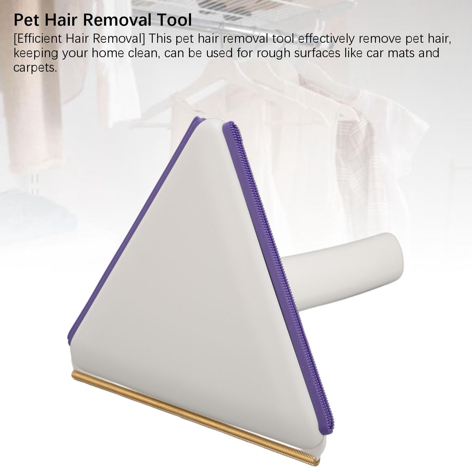 3 in 1 Carpet Hair Removal Tool, ABS Reusable Detachable Cat Hair Remover Carpet Scraper for Pet Hairs Carpet Rake for Couch, Furniture,Clothes,Car Mats