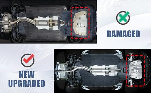 image for COOL STAR Engine Splash Guard Under Car Shield Cover Board Compatible 