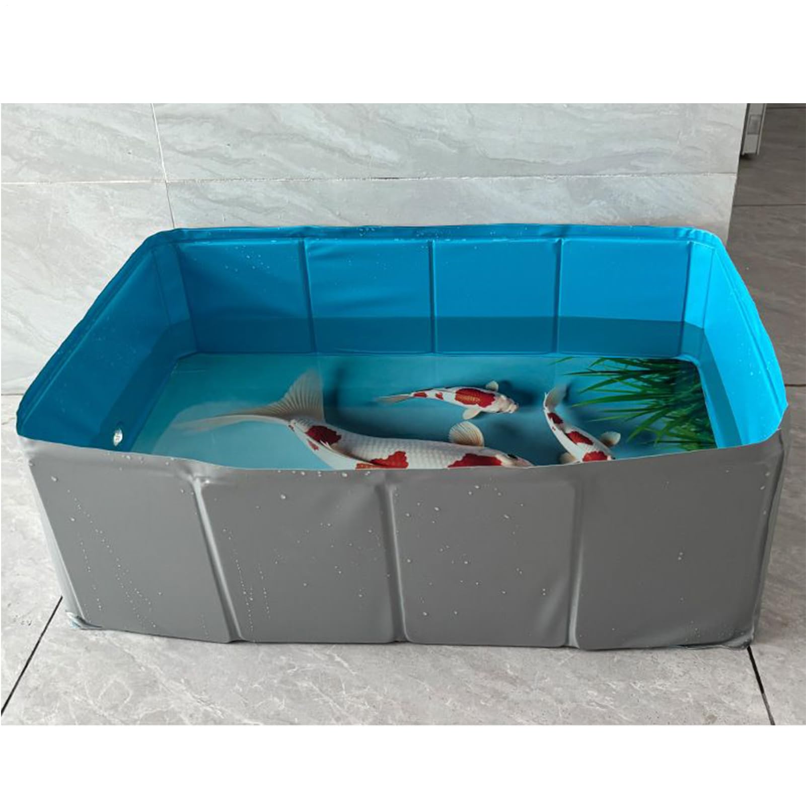 Piscina Perros Piscina De Baño Y Natación para Mascotas Y Niños | Juguete de Agua para Cachorros, Suministros para Juegos Acuáticos en Exterior Playa Jardín Verano