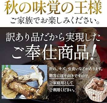 Amazon.co.jp: 訳あり 国産 松茸 400g前後 まつたけ マツタケ