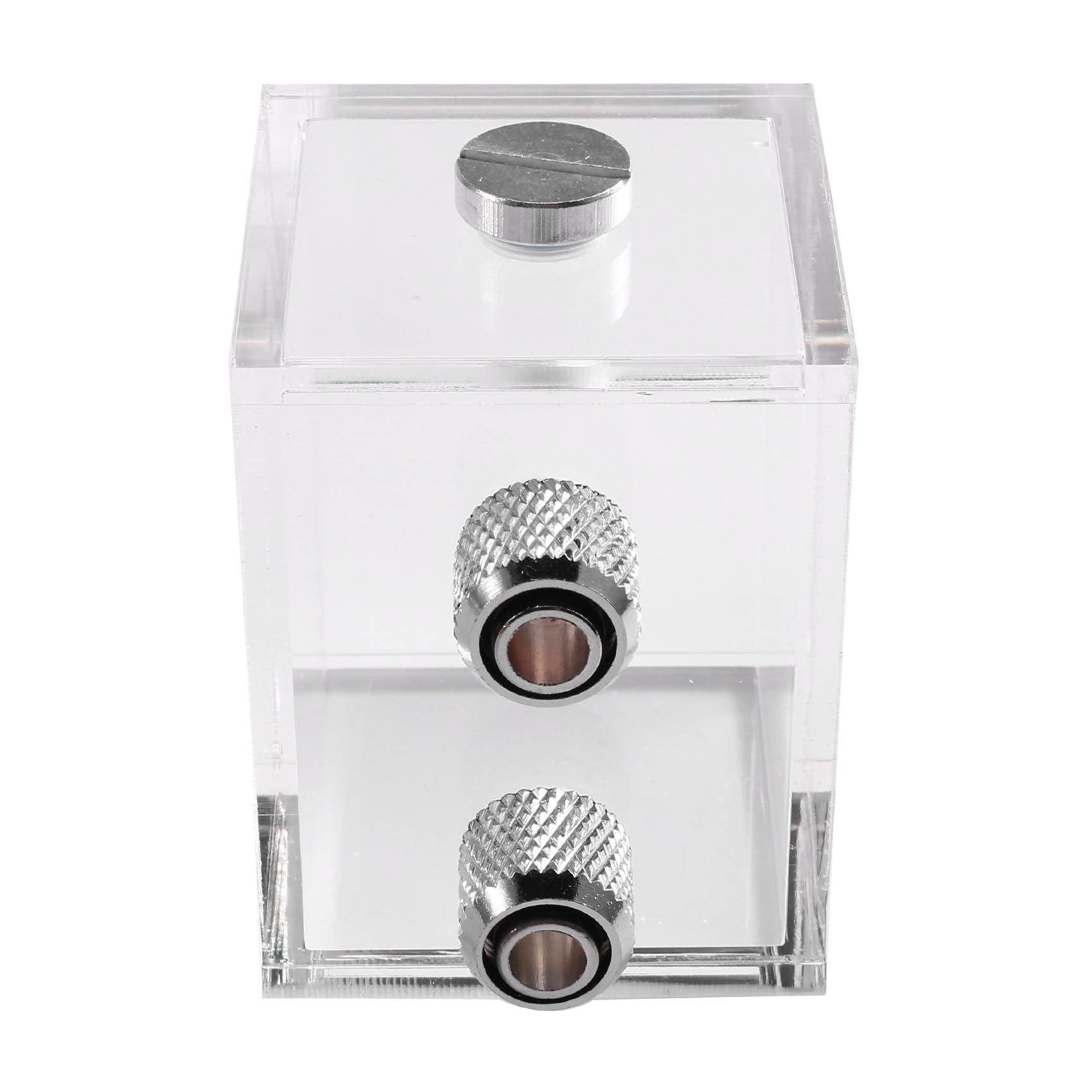 Aundhegrtt 175ml Transparent Water Tank Cooler for Computer Water Cooled Reservoir Clear Water Cooling Tank Liquid Cooling System