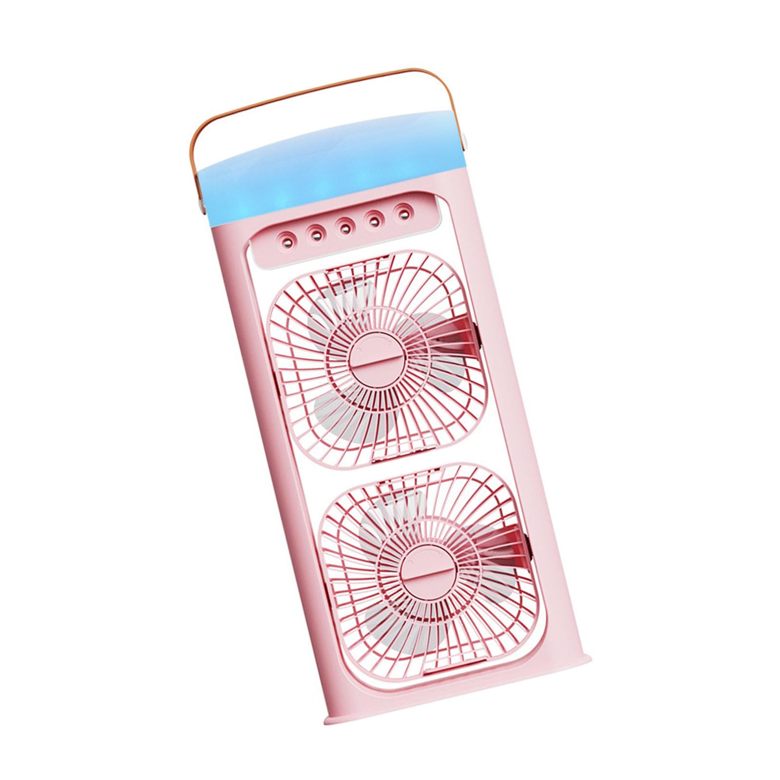 TAZIZI Multi Functional Evaporative with 3000mAh Built in and Touch Control Panel Clock Function Fan