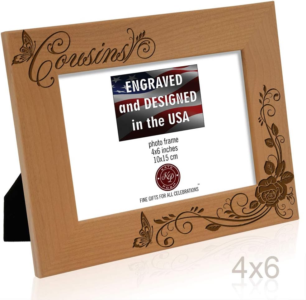 KATE POSH - Cousins Picture Frame (4x6 Horizontal)