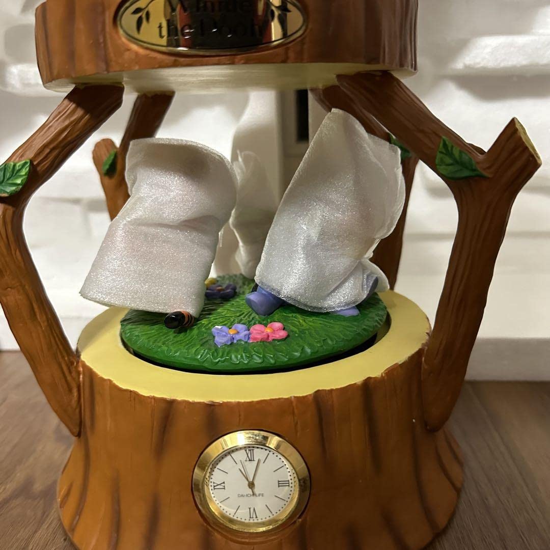 くまのプーさん ハッピーオルゴール 時計