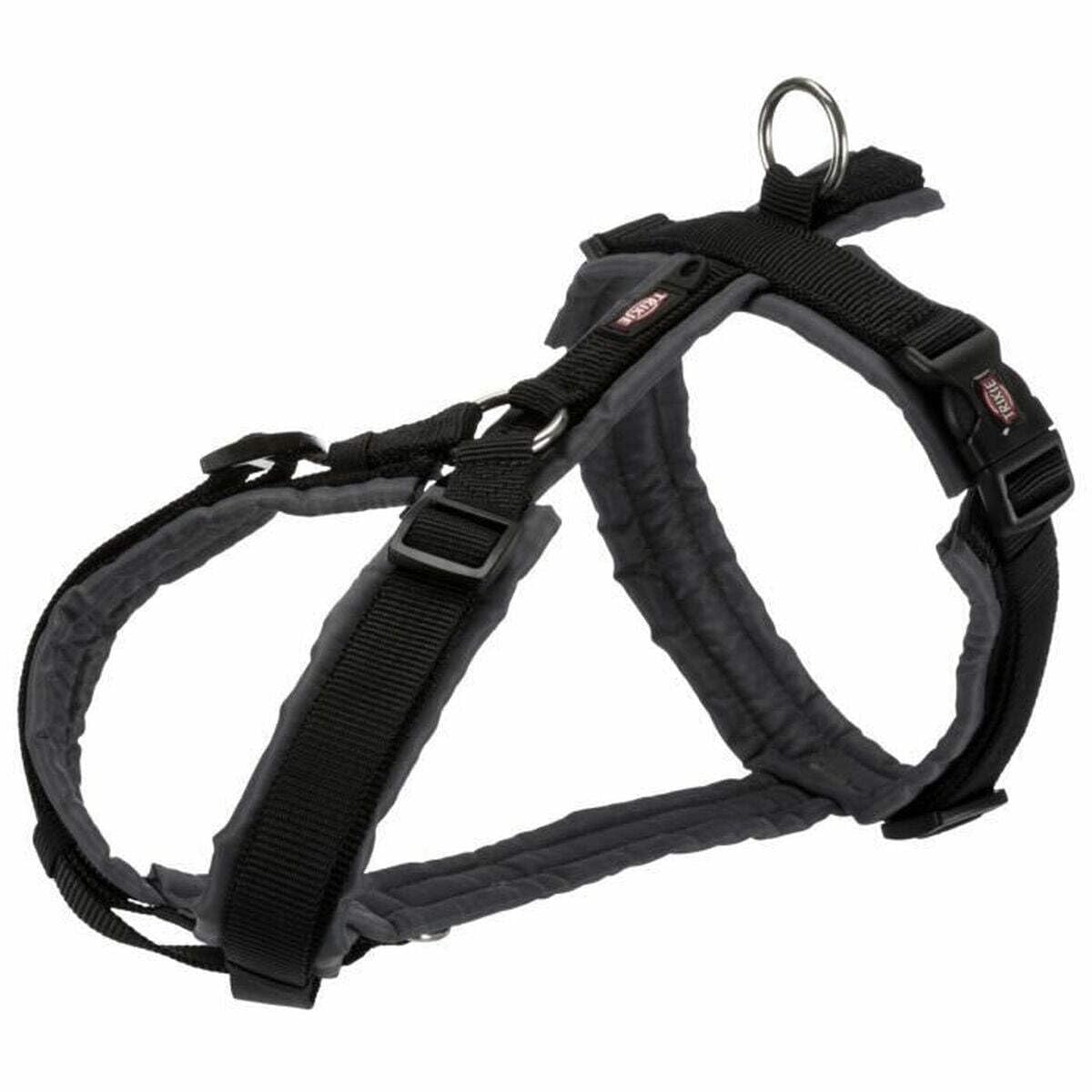 Trixie Premium Graphite Dog Harness - S-M, Black
