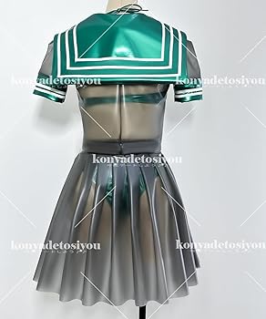 Amazon.co.jp: 【真銀 】超原版# 黒&緑 超光沢 スケスケ 可愛い