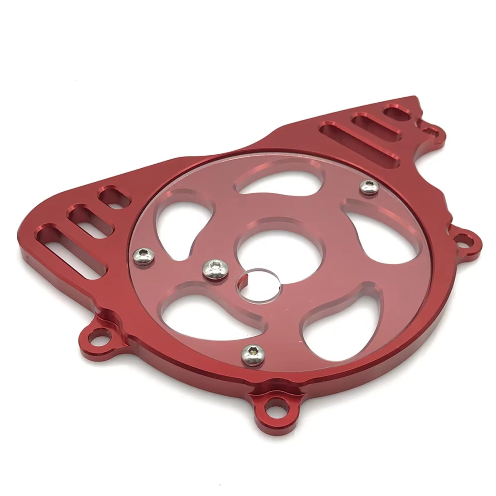 Copricatena per coperchio pignone moto per per Z1000 Coperchio pignone moto | Protegge dagli schizzi di sabbia e fango garantendo una guida stabile anche sotto la pioggia(Red)