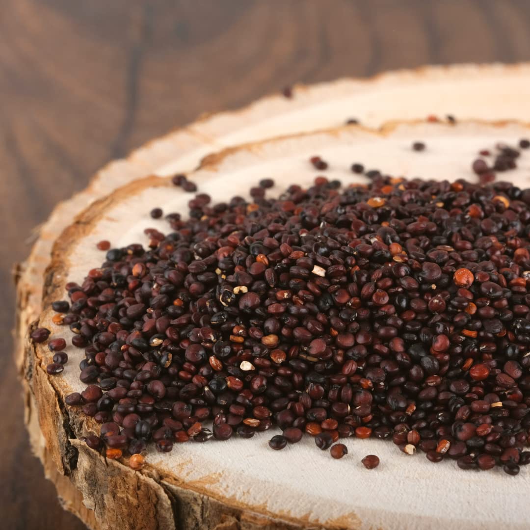 süssundclever.de® Bio Quinoa | schwarz | 1,8 kg | Premium Qualität | plastikfrei und ökologisch-nachhaltig abgepackt