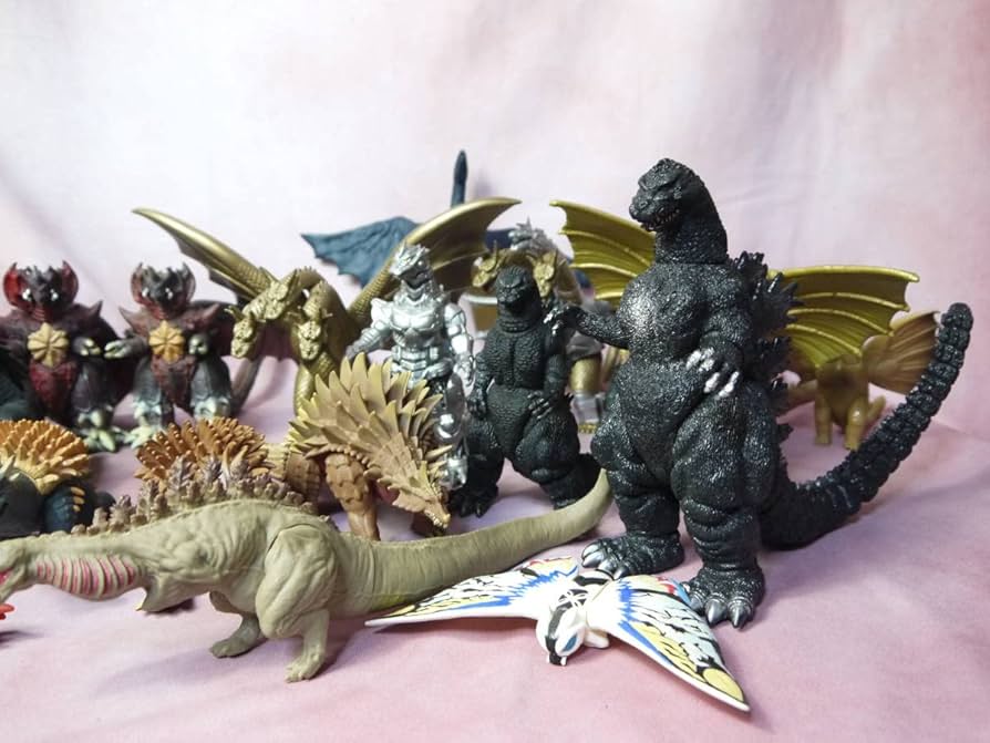 ガメラ ゴジラ キングギドラ　大映　ゴジラシリーズ　昭和レトロ 当時物 ソフビ ガメラ ゴジラ キングギドラ大映ゴジラシリーズ昭和レトロ 当時