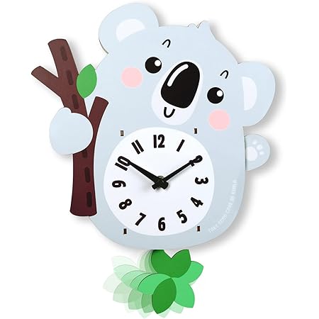 Orologio Da Parete Dida Clown - In Legno Per Bambini, Made In Italy, Con Batteria (Non Inclusa)