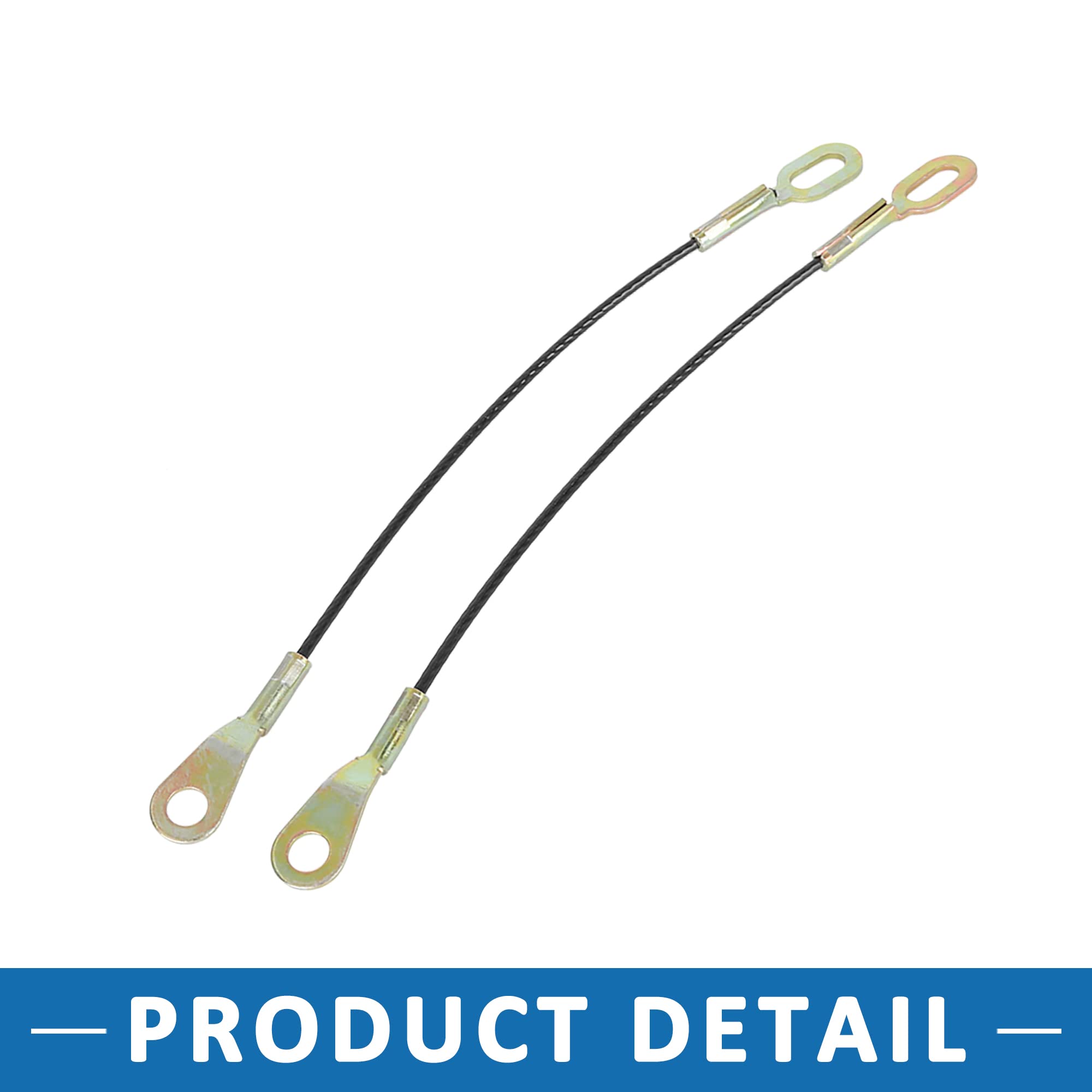 A ABSOPRO Portellone Filo Cavo Cinghia UH7065760K per per Ford per Ranger (Set di 2)