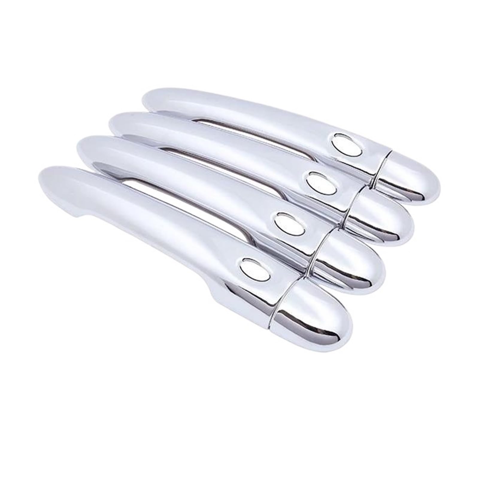 Ahrpkamerd One Color Outer Door Handle 1Pcs For Fluence For Samsung Sm3 2009-2020 Chrome Exterior Door Handle Cover Exterior Door Handle Cover