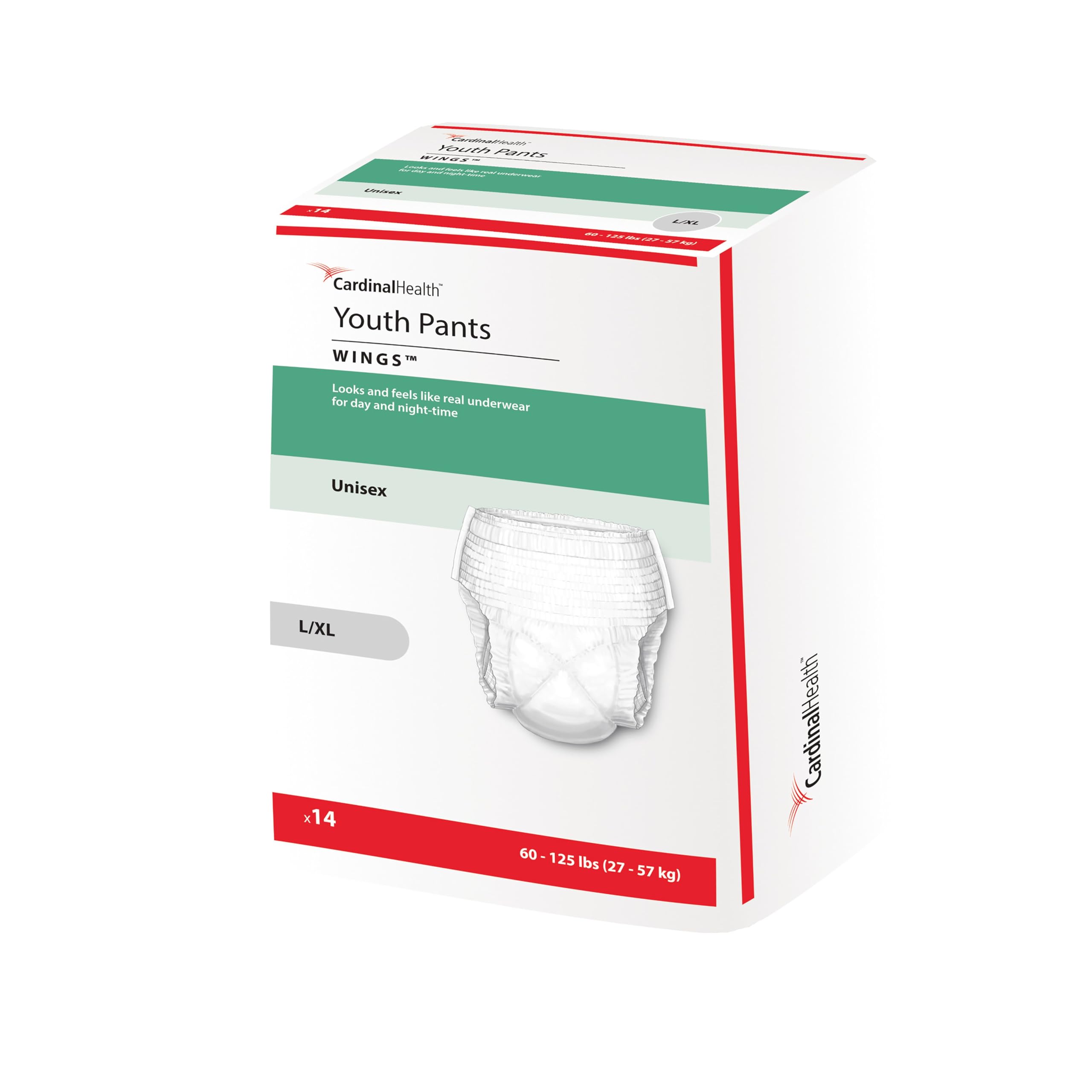 Youth Pants, Wings™, Unisex, Small/Medium, 70073A, Bag of 17