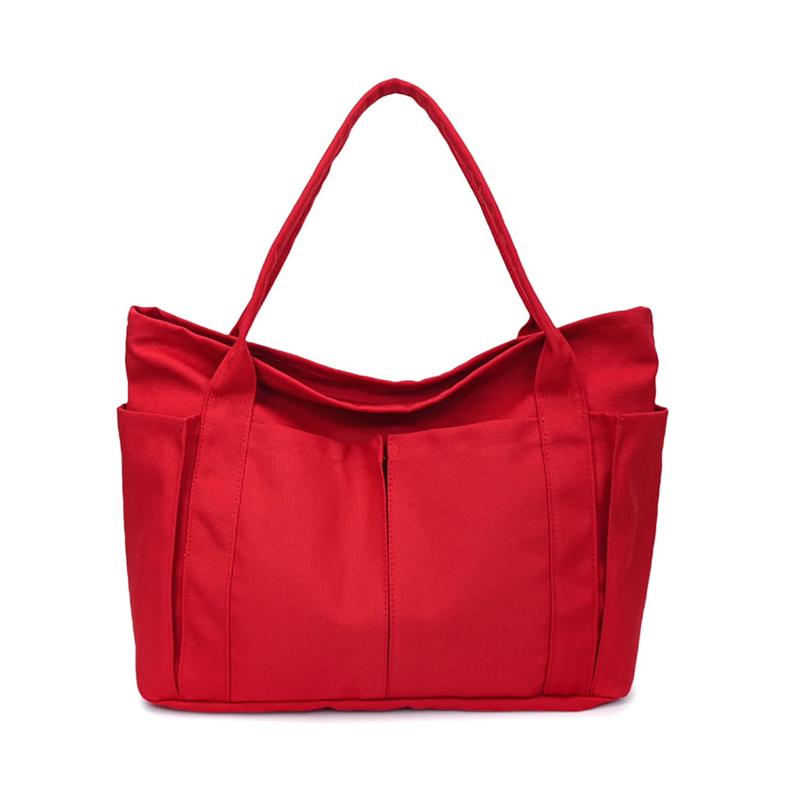 TeeYee Damen Mittelgroß Handtasche Canvas Satchel Tote Bag S