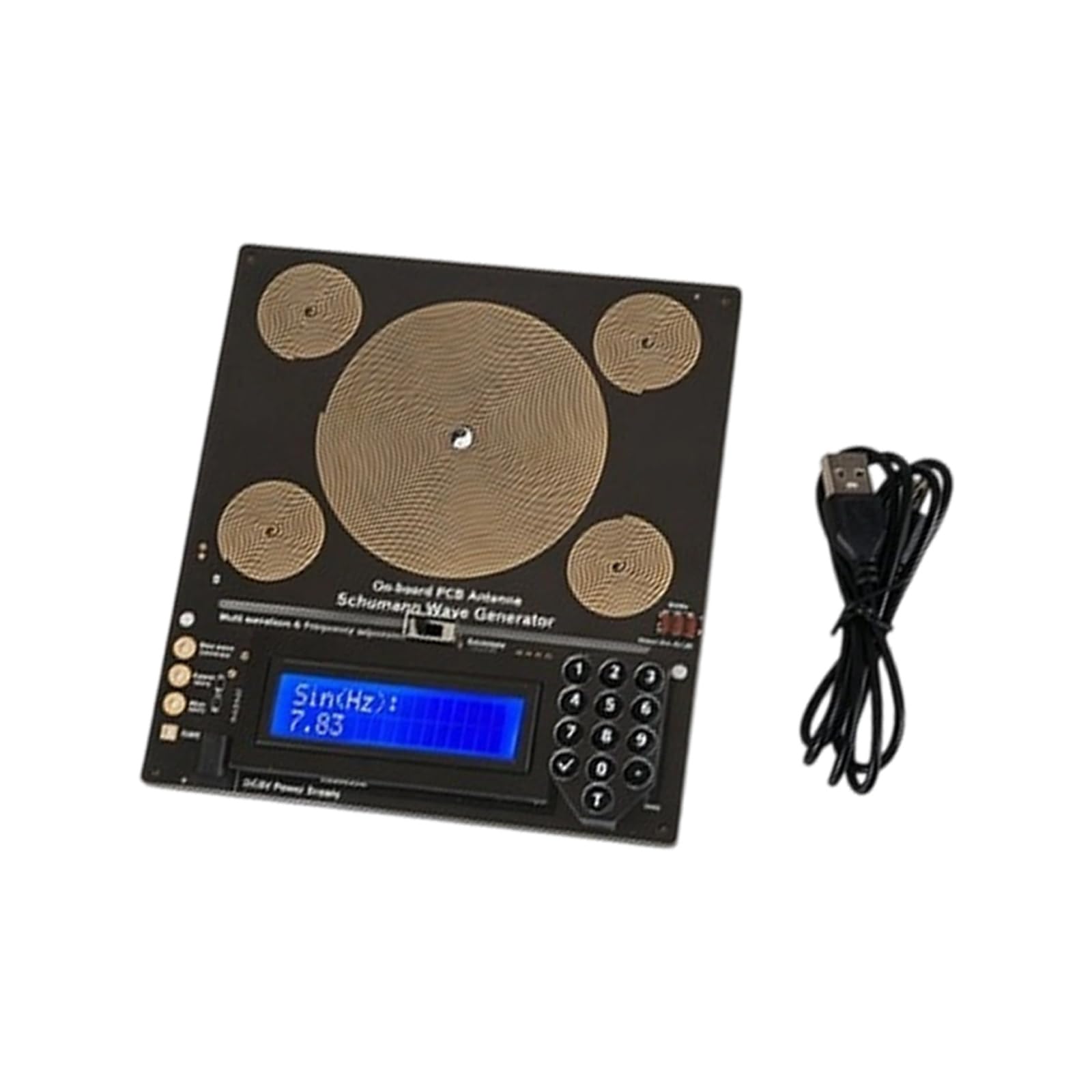 WEILWH Professional 0.01Hz To 100kHz Signals Generator With Multiple Waveforms For Scientific Research And Relaxation Therapies