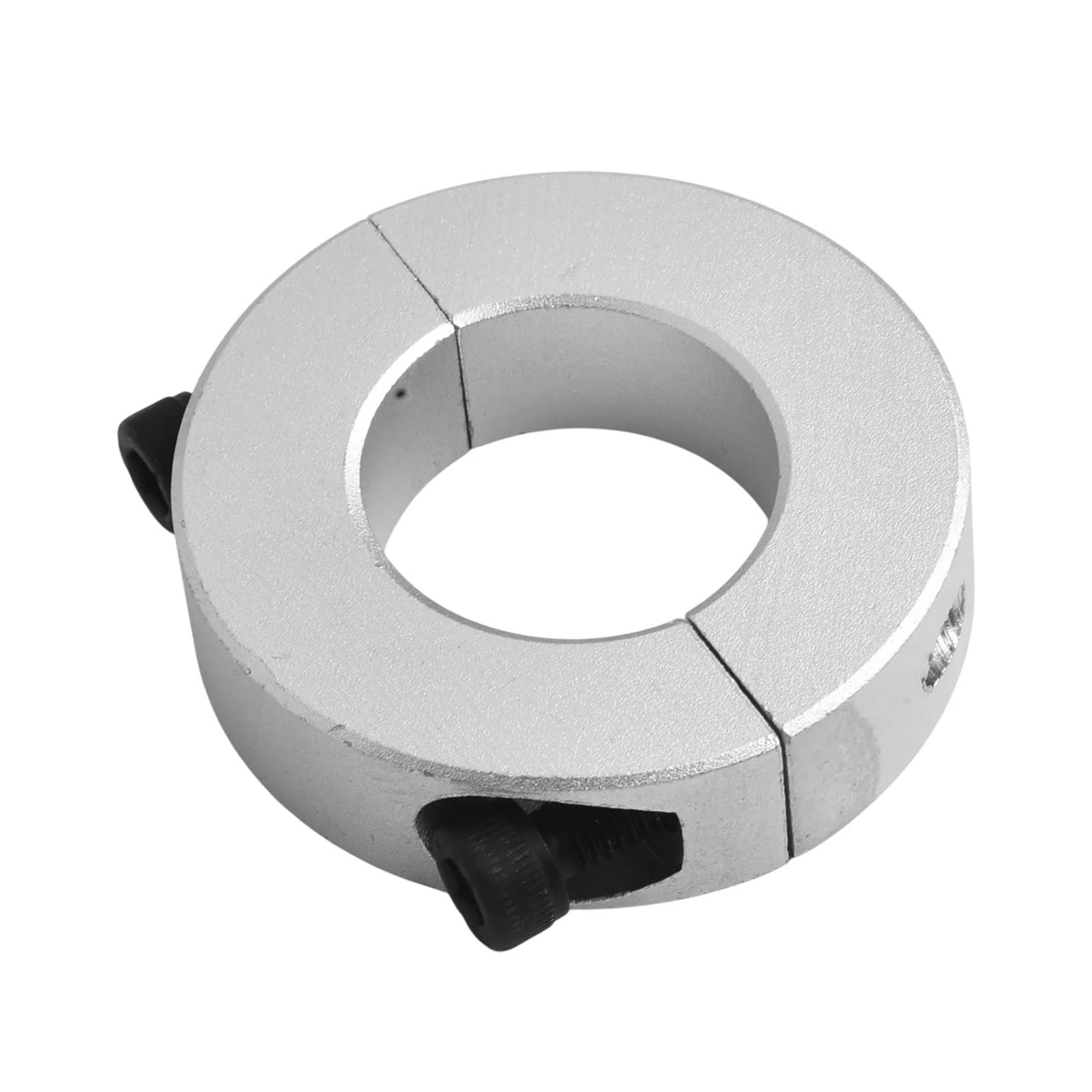 Collarín de sujeción de doble ranura, Anillo fijo separable del cuello partido eje metal que forra tamaños múltiples(45x80x22 MM)