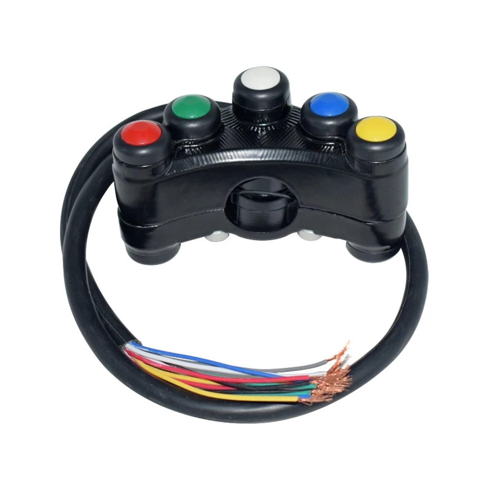 Commutateurs de commande de guidon de moto Guidon Moto phare Bouton Interrupteur