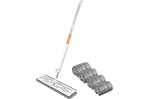 360 Degree Rotating Magices Self Wringing Flat Mop