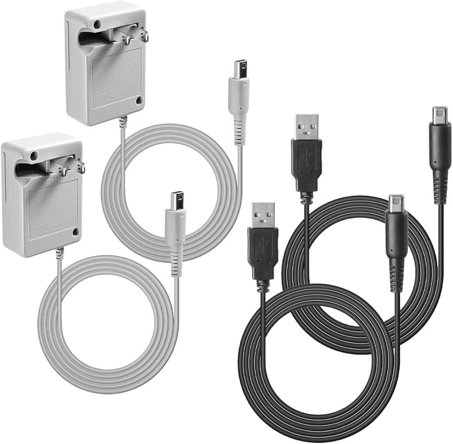 Amazon.com: 3DS Charger Power Adapter & USB Charger Cable Kit Amazon.com: 3DS Charger Power Adapter & USB Charger Cable Kit