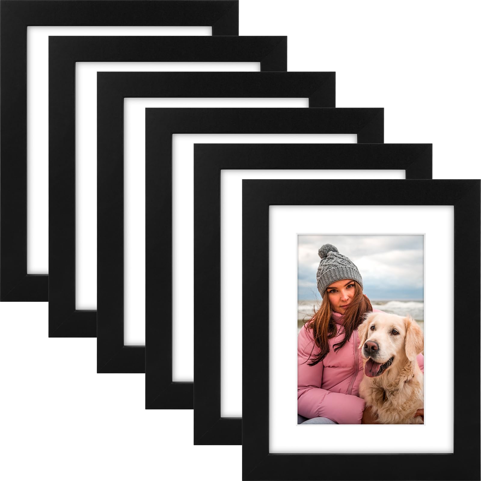 Cadre photo de galerie en bois pour créer un mur de souvenirs chaleureux