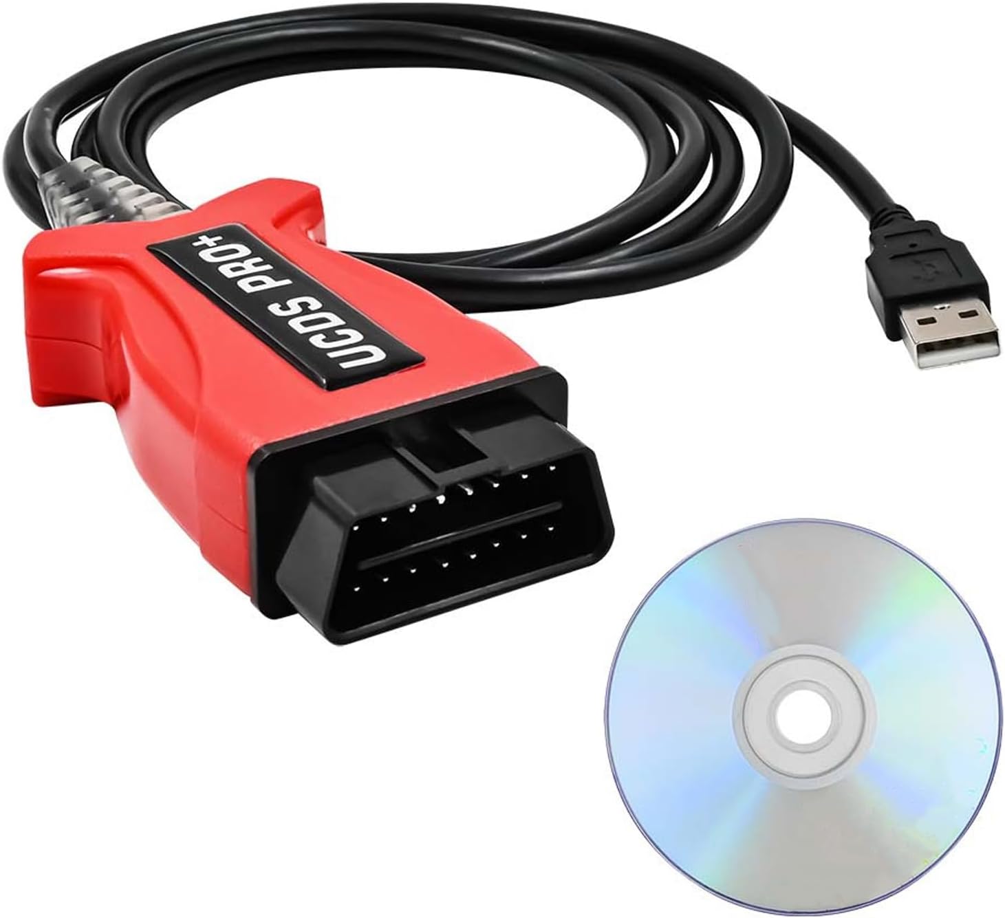 V1.27.001 UCDS Compatible for Pro+ Full ActivatedSW 1.27 with 35 Tokens Auto Car Scanner Cable Adapter Equipment Toolboxs Plugs and Play Easy Installation Diagnostic Cable Toolboxs Scanner