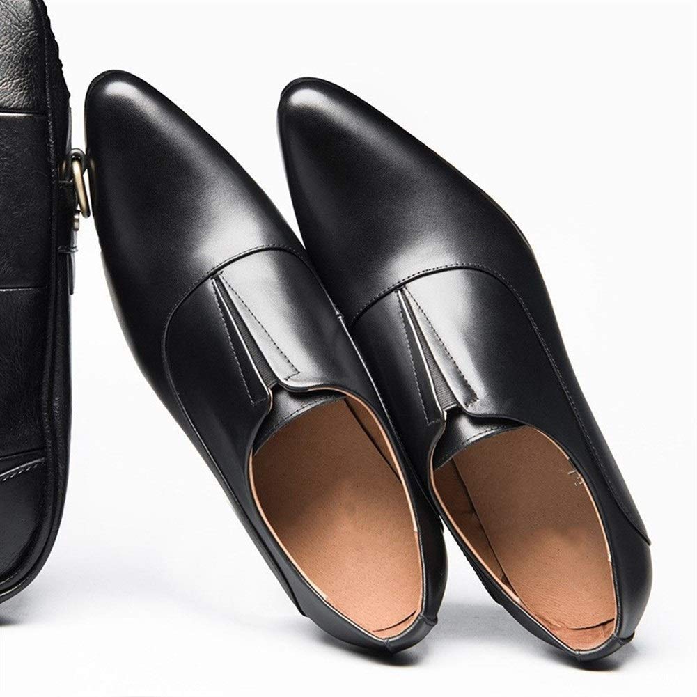 Chaussures Oxford FIESSO En Cuir Véritable - Style Crocodile, Pointue, Taille 42