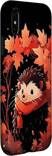 Miniatura 9 de Funda para iPhone 13 Pro Hedgehog Otoño Hojas de Acción de Gracias