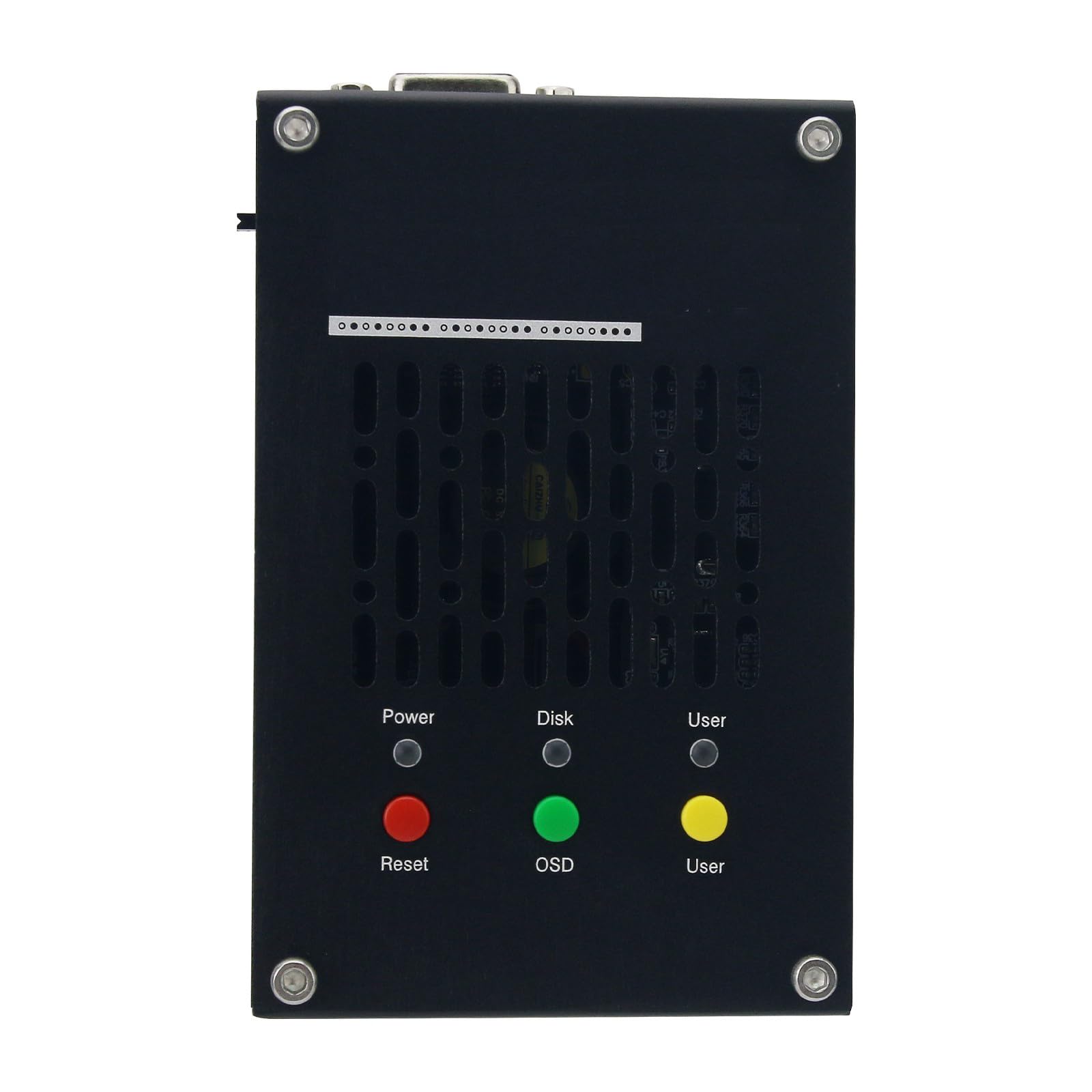 Sistema di gioco retrò con hardware programmabile, alloggiamento in metallo, scheda TF da 32 GB con sistema preinstallato, piattaforma open source per emulazione e progetti fai da te