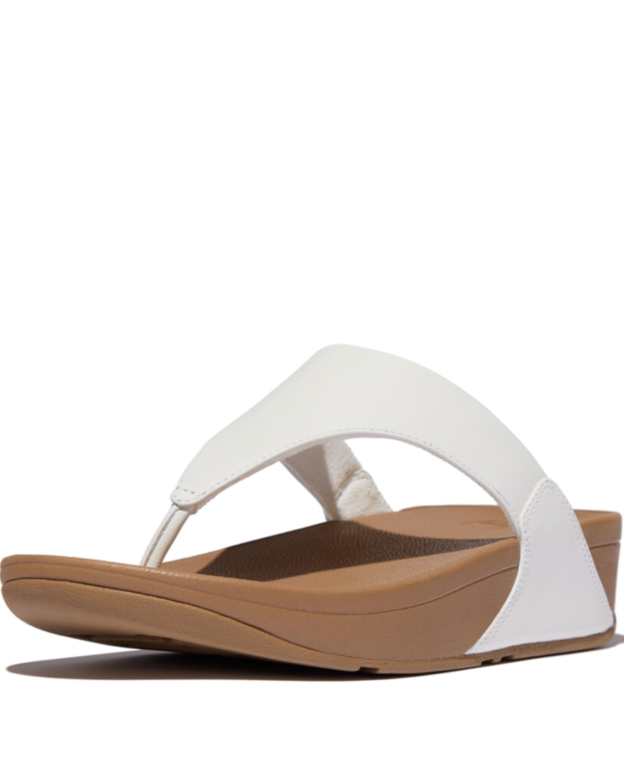 Fitflop Women's Lulu Toe Post-Leather Toe Support Sandals