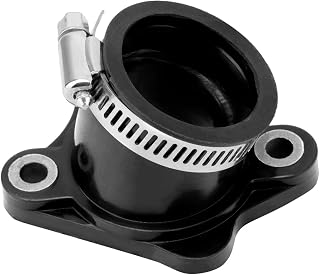 Duokon 200cc atv intake adapter, 30mm Motorcycle Carburetor Intake Manifold Boot Joint Carb Adapter for CG 200-250cc ATV JQ-109