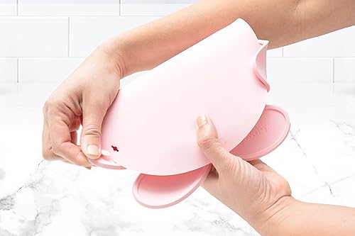 Miniatura 5 de Plato plegable para bebés, nuestro plato de viaje más conveniente para bebés y niños pequeños, plato plegable para bolsa de pañales, viaje con