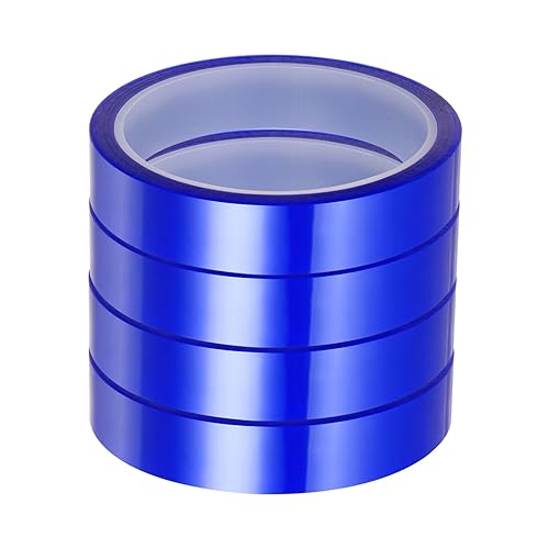 HARFINGTON 4 rollos de cinta térmica de alta temperatura resistente al calor 15mmx33m (108ft) cinta de transferencia térmica de sublimación para